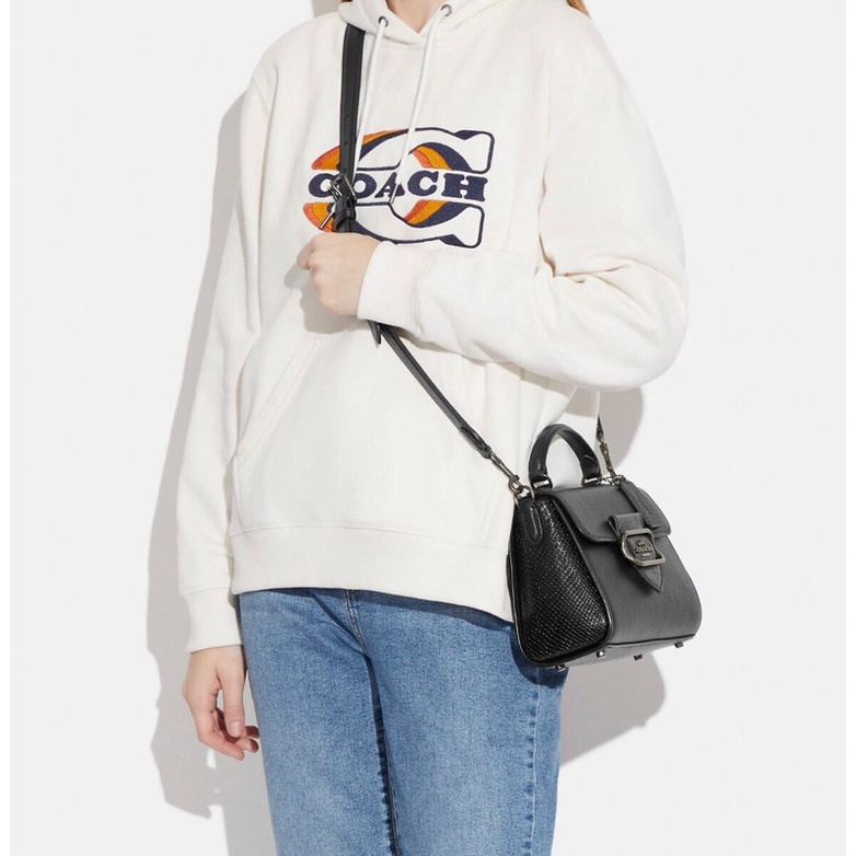 Túi xách Coach Morgan Top Handle Satchel In Colorblock Signature Canvas