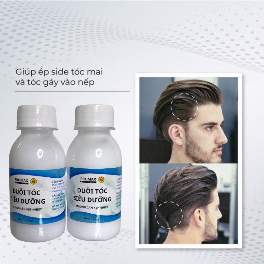 Ép tóc mai (ép side) chuyên nghiệp cho Nam BRITISH M Men's Style Down Perm 200g - Hàng Chính Hãng - Shop Hair