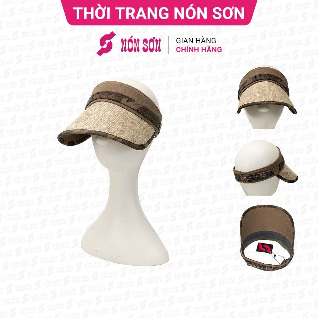 Mũ hở chóp thời trang NÓN SƠN chính hãng MC018-NU1P