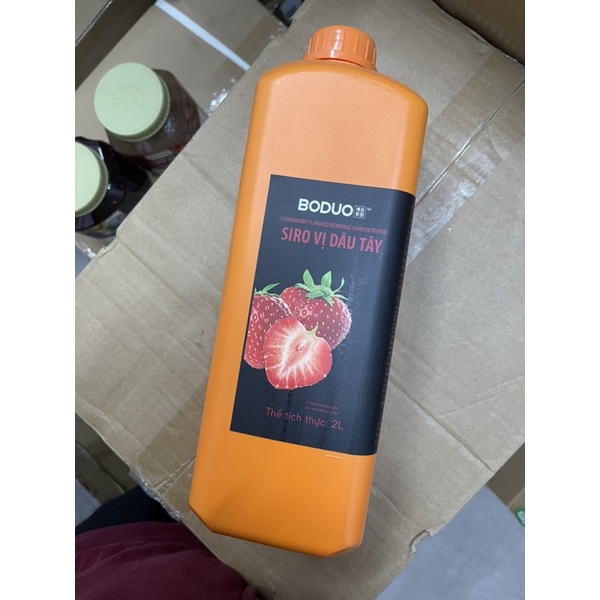 Siro Dâu Bodou - Siro Dâu Tây