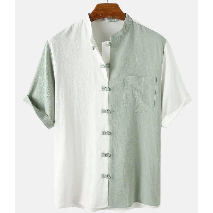 Sơ Mi Nhung Tăm, SM Đũi Cộc Tay Thời Trang Nam Form Slim