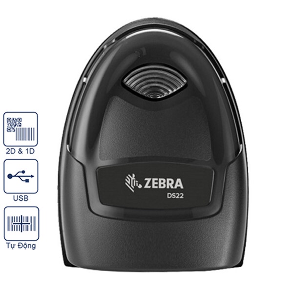 Máy quét mã vạch Zebra DS2208 - 2D - Chính hãng - Mới 100%