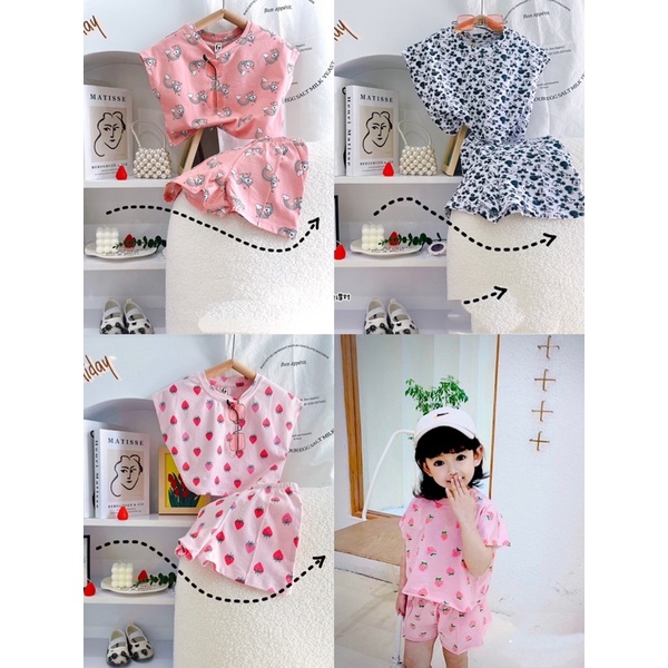 Sét bộ mặc nhà cánh dơi siêu cưng cho bé 9-28kg