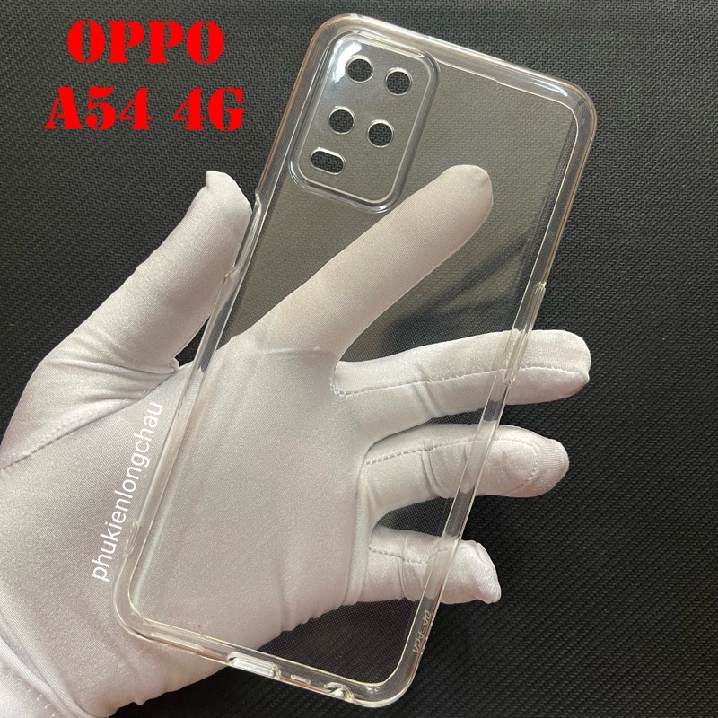 Ốp Lưng Oppo A54 4G Nhựa Dẻo Trong Cao Cấp Chính Hãng Diliana