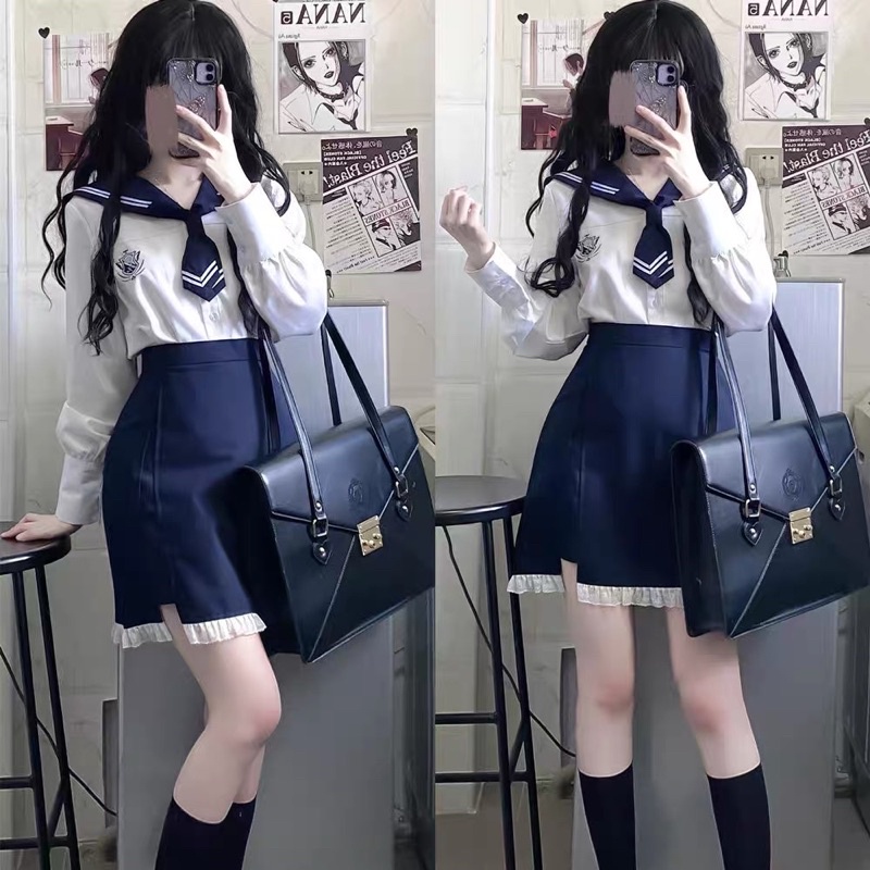 Set Áo Váy Học Sinh JK Nhật Bản - Hàng Cao Cấp ✨