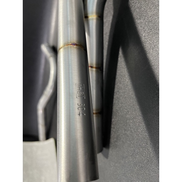 Cổ bô inox 304 mối hàn TiTan size 27 gắn bô zin chuẩn fom đẹp dành cho xe wave/dream/cup...