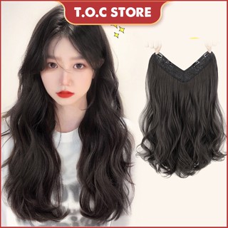 Tóc Kẹp Dải Xoăn Sóng Tiện Dụng, Tóc Kẹp Làm Phồng Tóc