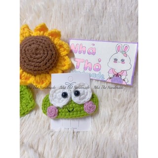 [ Handmade] Móc khoá len con ếch