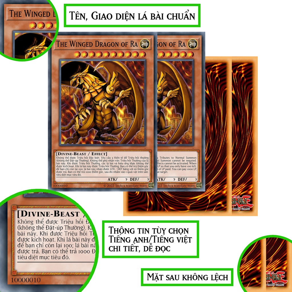 Bài In Tiếng Việt - Bộ bài Yugioh - Anime Deck - Marik Ishtar