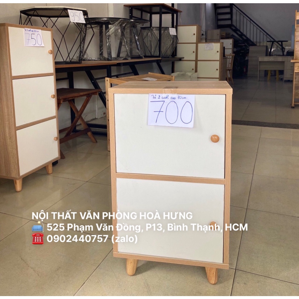 TỦ LOCKER MINI 2 CÁNH CAO 70CM, FREE SHIP HCM