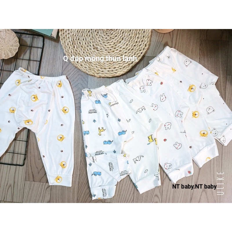 Áo dài tay thun lạnh cúc chéo siêu mềm mại cho bé yêu