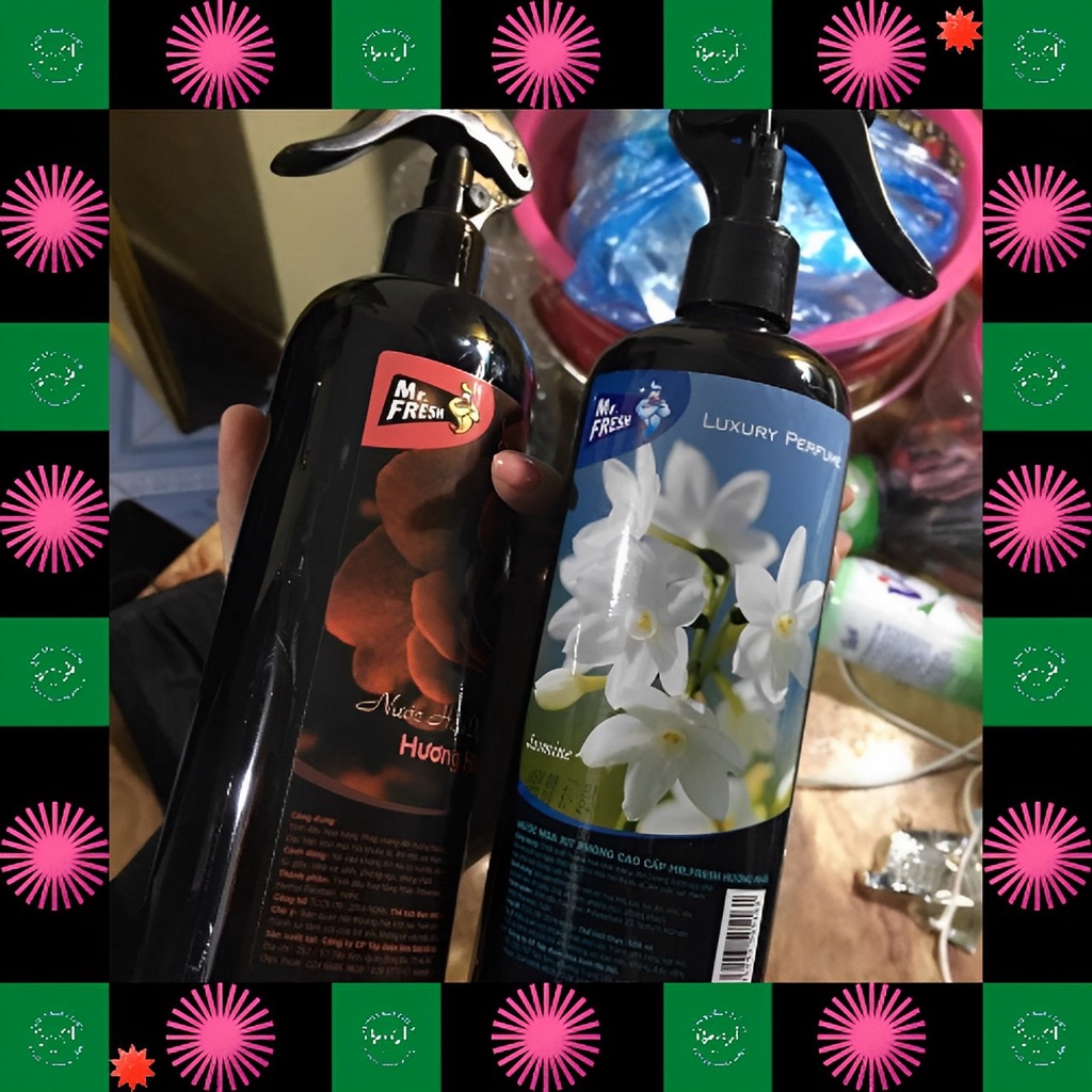 Nước hoa xịt phòng mr fresh 500ml Paris by night