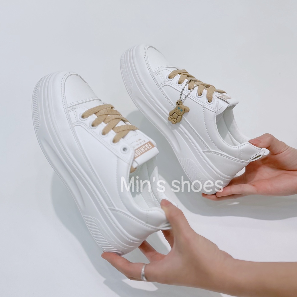 Min's Shoes - Giày Thể Thao Trắng Cao Cấp TT190