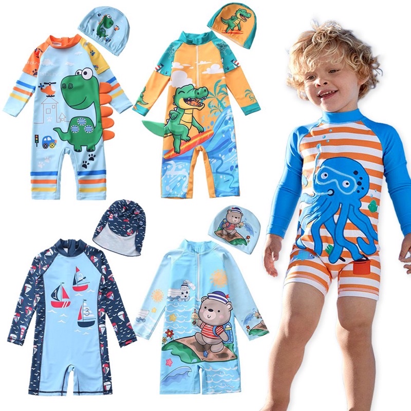 Đồ Bơi Bé Trai Cao Cấp Kiểu Dáng Dễ Thương