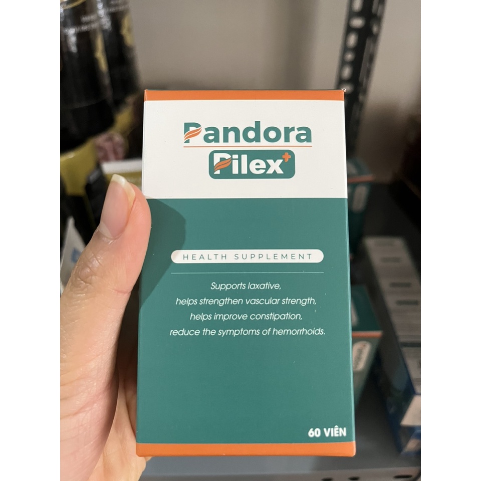 Viên uống - Kem Bôi trĩ Pandora - Giúp Giảm Sa Búi Trĩ Và Ngăn Ngừa Trĩ Tái Phát