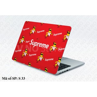 Decal dan laptop Simpson supreme VNO SKIN cao cấp cho các dòng laptop 