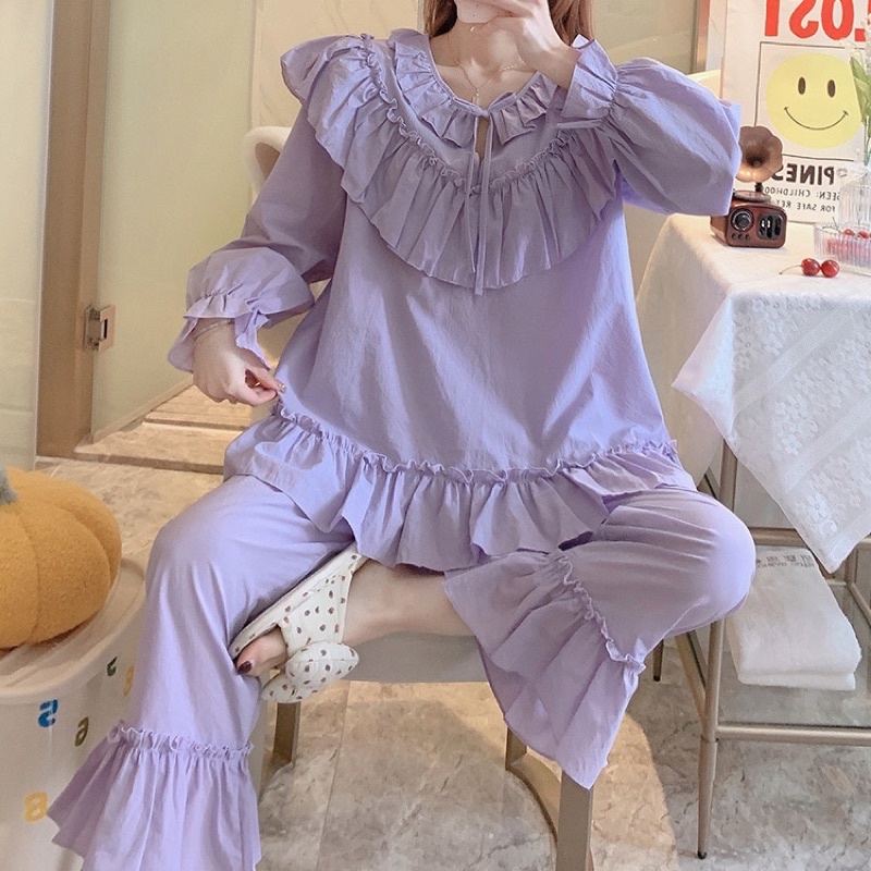 New 2022 BỘ NGỦ QUẢNG CHÂU TIỂU THƯ XANH THÔ PHỐI BÈO rẻ nhất shopee