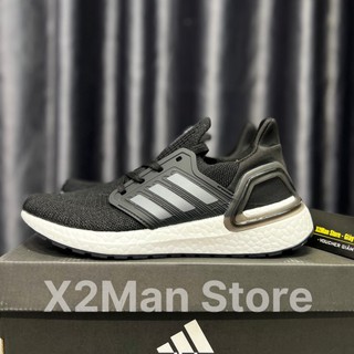 [X2Man Store - Bảo Hành 1 Năm]-Giày Chạy Bộ Nam Nữ UltralBoost 6.0 Đen Đế Trắng - Phiên Bản Tiêu Chuẩn