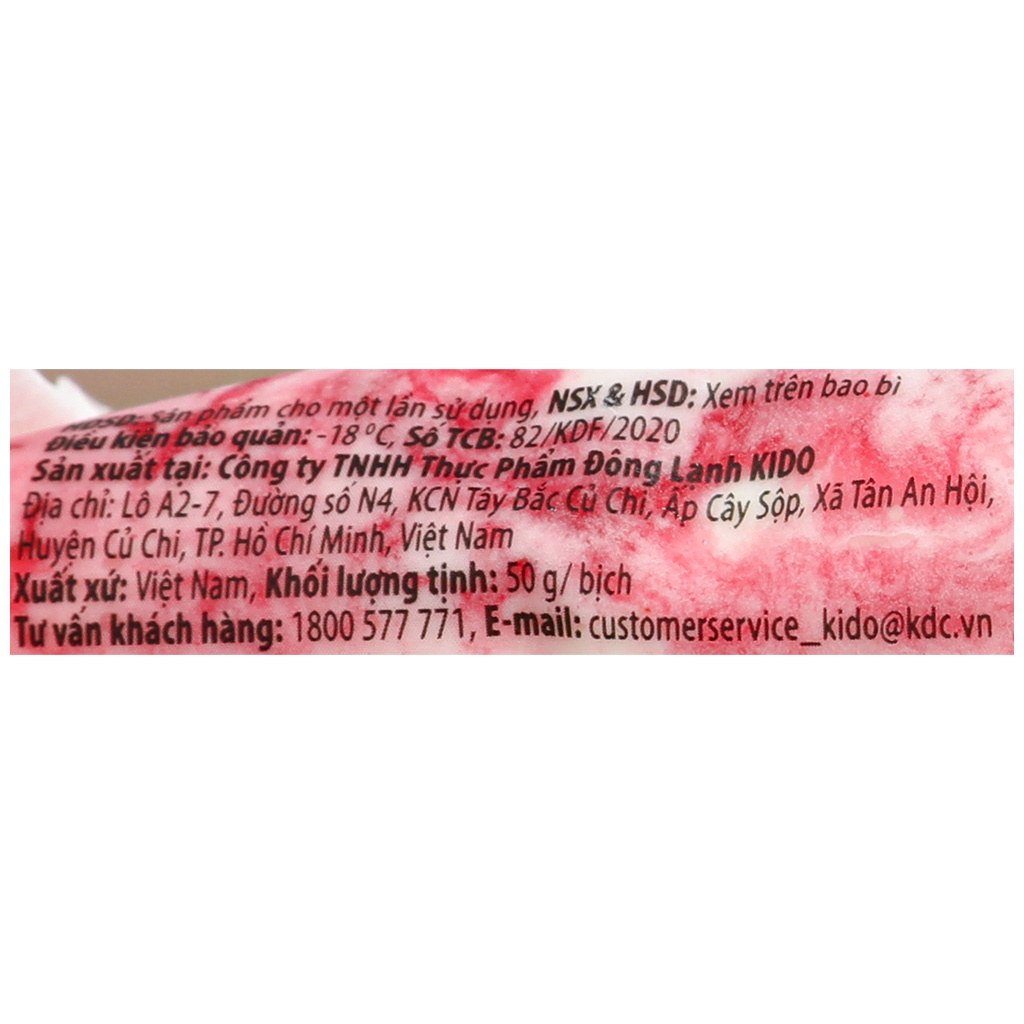 Sữa chua dẻo phô mai phúc bồn tử Merino gói 250g