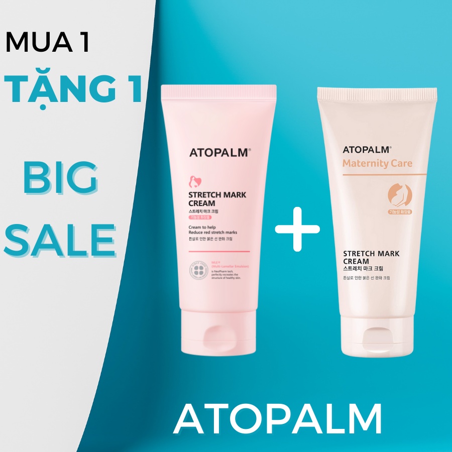Kem Dưỡng Giảm Rạn Da Cho Mẹ Bầu ATOPALM MATERNITY CARE STRETCH MARK CREAM_Mỹ phẩm Hàn Quốc chính hãng