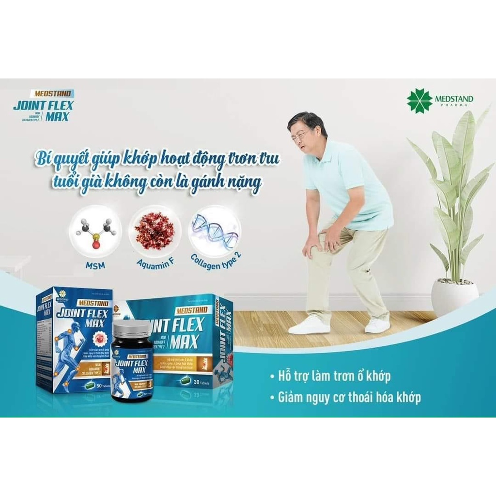 JOINT FLEX MAX - GLUCOSAMINE, BỔ KHỚP, KHÔ KHỚP, ĐAU MỎI KHỚP, THOÁI HÓA KHỚP