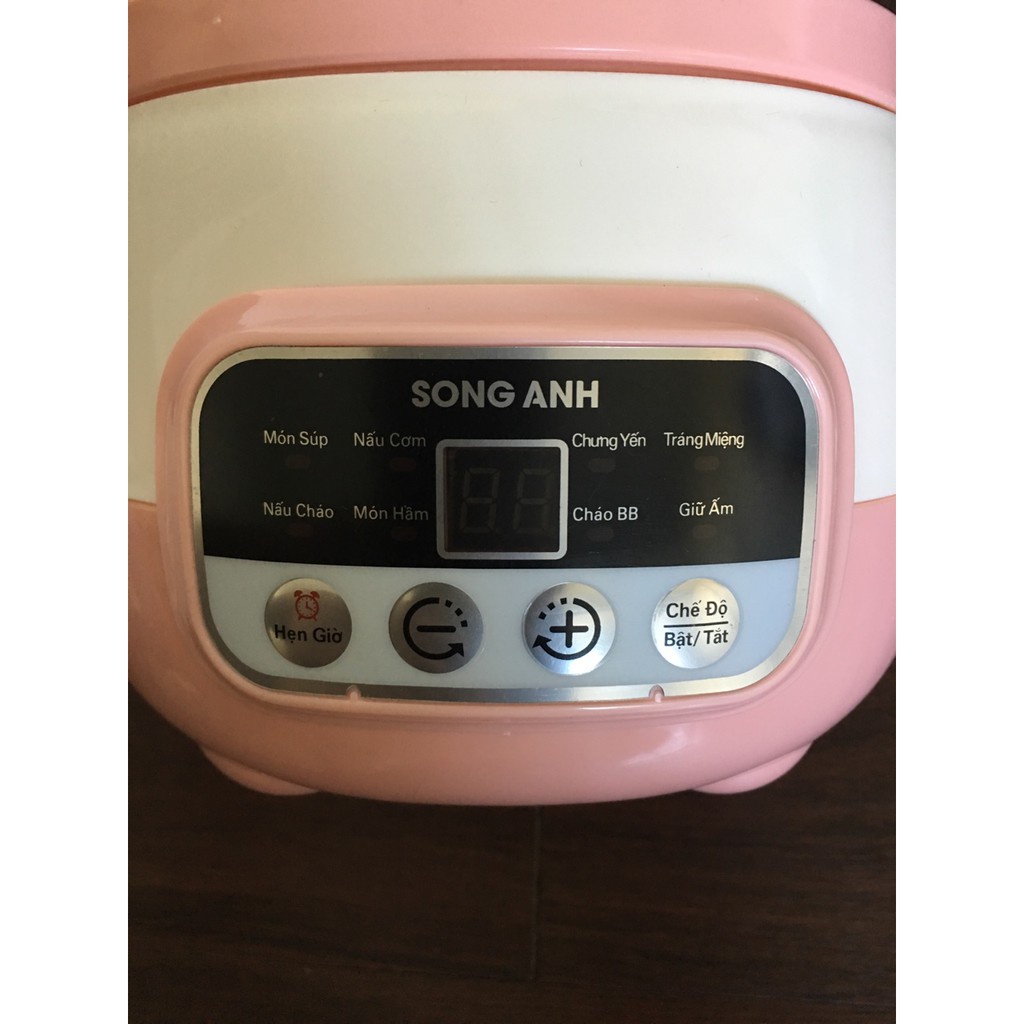 Nồi Nấu Cháo Chậm Ăn Dặm Yoota Baby , Nồi Ninh Hầm Hấp Cách Thuỷ Thức ăn Dung Tích 0.8L Bảo Toàn Hương Vị Và Dinh Dưỡng