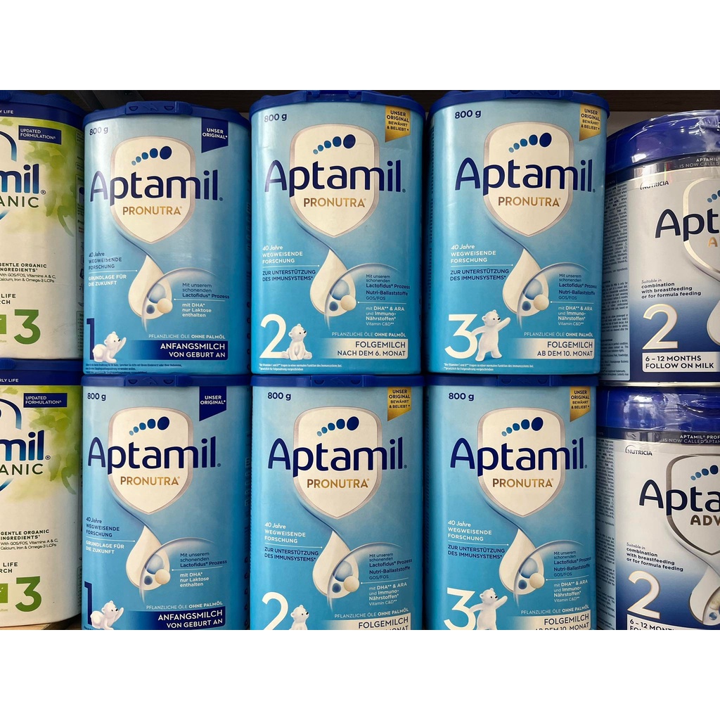 Sữa Aptamil Đức hộp giấy