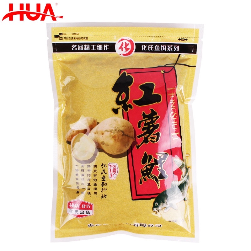 MỒI CÂU KHOAI LANG ĐỎ HUA GÓI 300GAM
