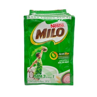 Bột Milo Dây [Dây 10 Gói 22g - Thùng 42 gói]