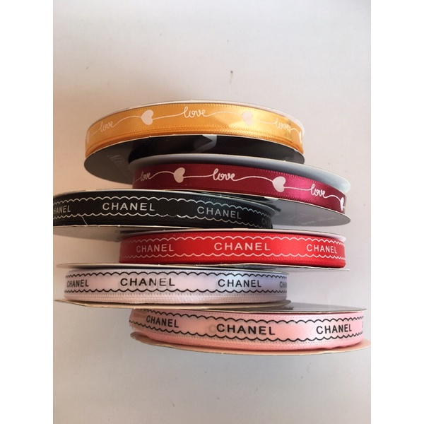 Ruy băng in chữ loại 1cm