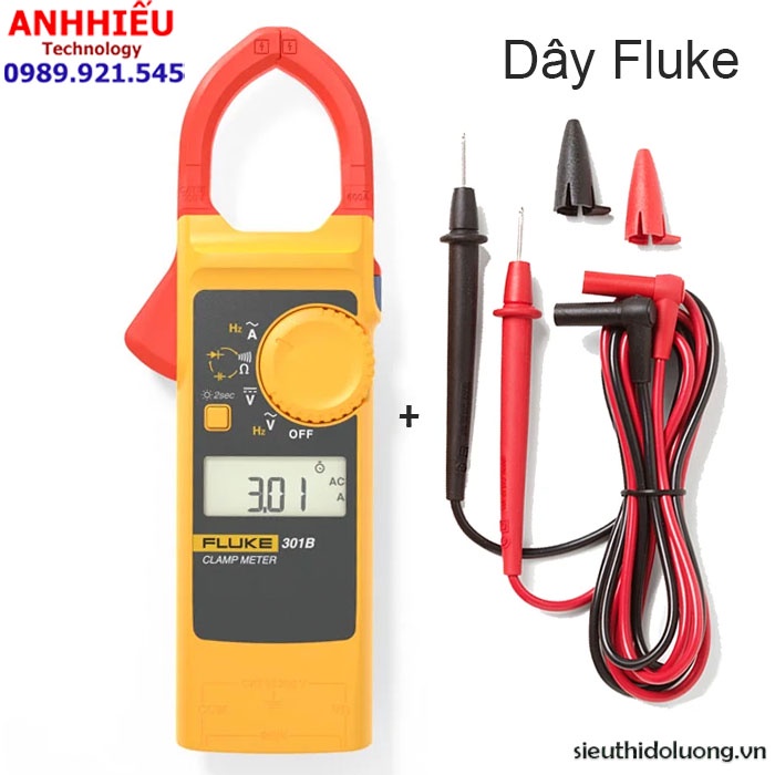 Ampe kìm FLUKE 301A 301B 301C 301D 301E Cam kết chính hãng