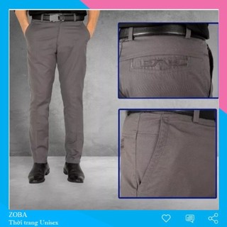 Quần Kaki Nam Trung Niên Ống Suông Chất Vải Cao Cấp - Kaki Trung Niên KK06