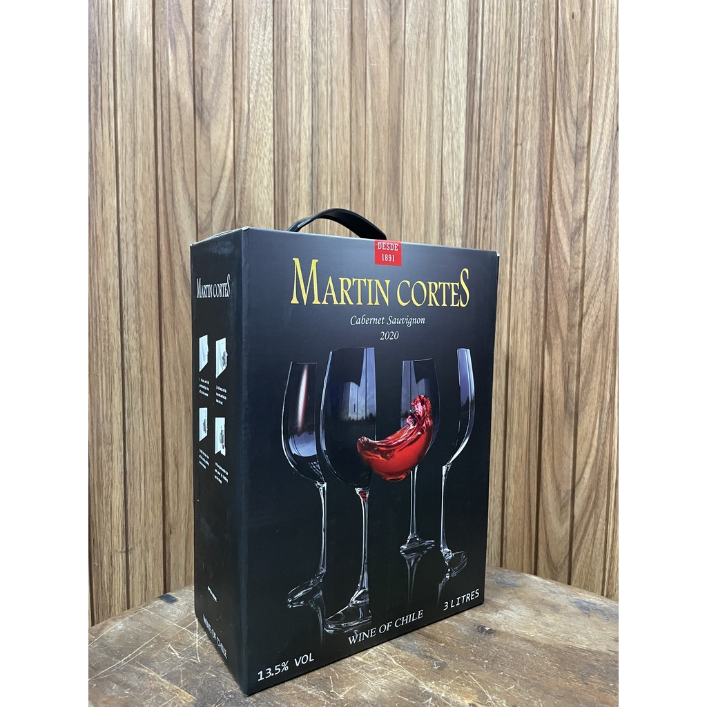 Vang Chi Lê MARTIN CORTES 3L [Nhập Khẩu Chính Hãng]