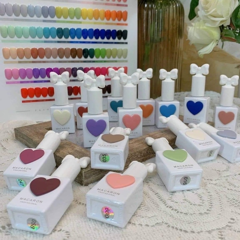 Set sơn gel macaron 58 màu_ hàng chuẩn chính hãng