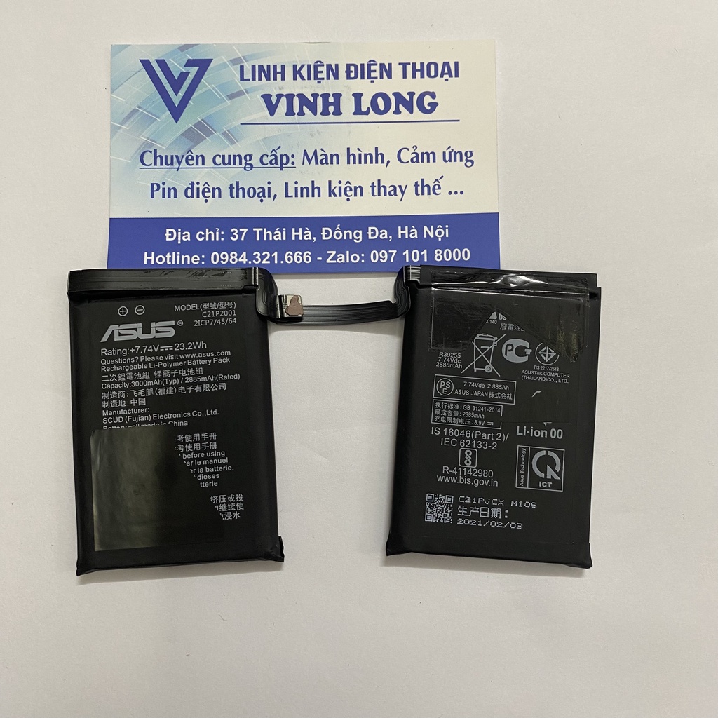 Thay Pin Asus Rog Phone 5, 5S Pro