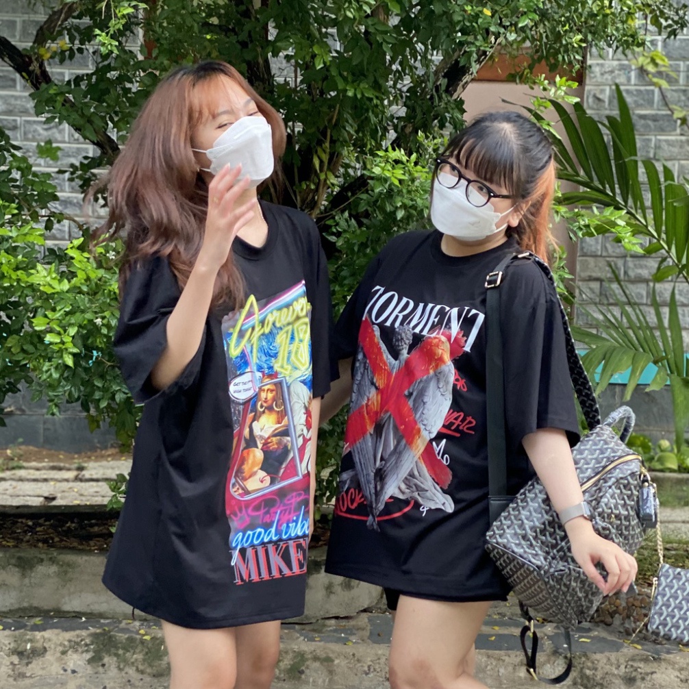 Áo Thun MKC Tay Lỡ Unisex Cotton Vải Cotton 2 chiều - 9 Mẫu Hot 2022