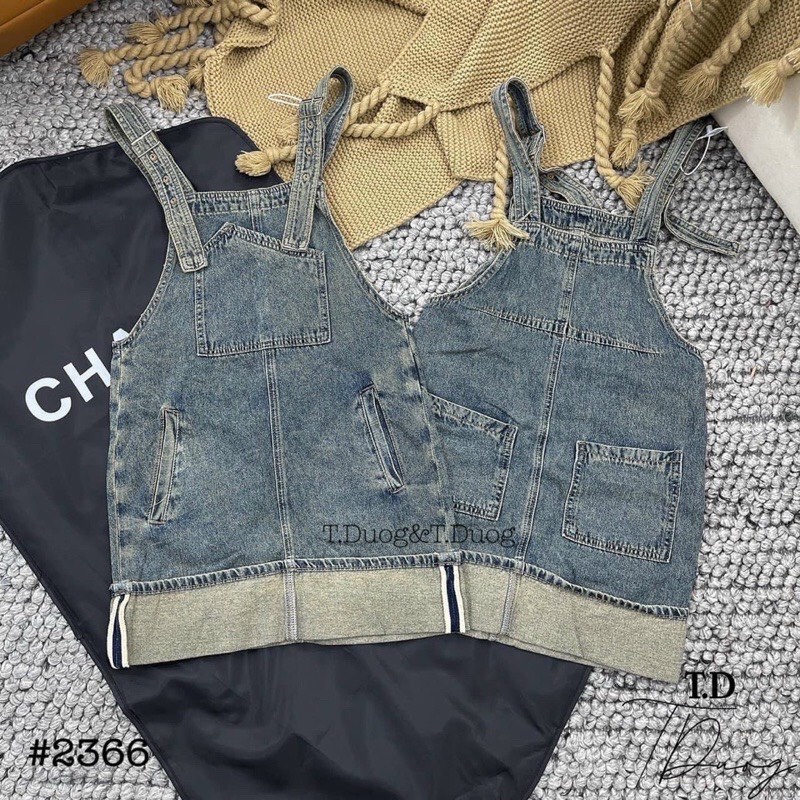 Yếm váy bò Jeans demin dáng ngắn Ulzzang Hàn Quốc, váy yếm denim màu độc lạ