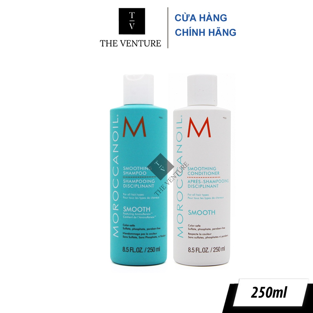Bộ Dầu Gội & Xả Moroccanoil Moisture Repair, Hydrating, Extra Volume, Smoothing Chính Hãng - 250ml