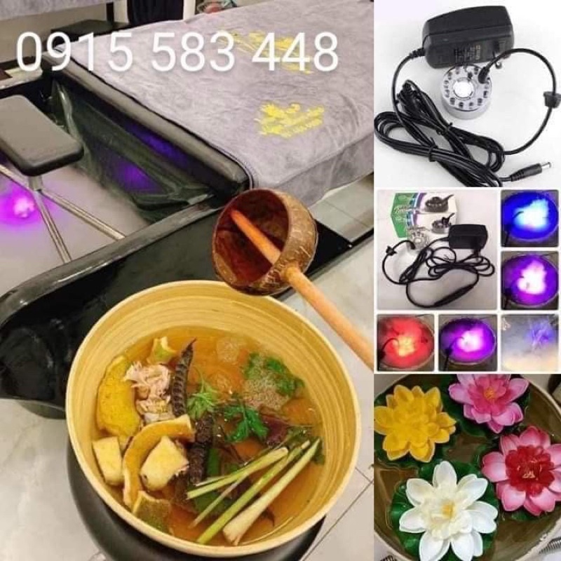 Máy tạo khói dùng trong gội dưỡng sinh, tạo tiểu cảnh, hòn non bộ.