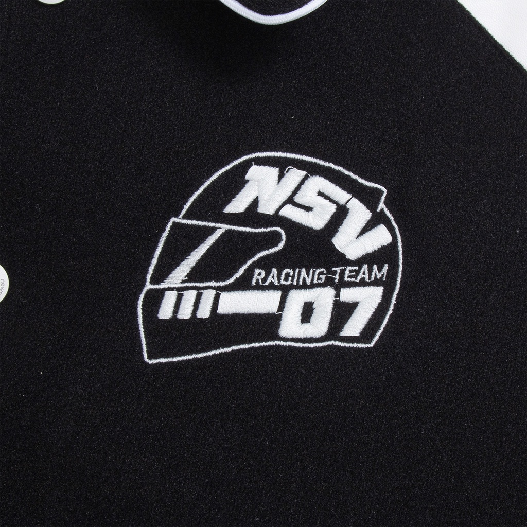 Áo Khoác Varsity Boxy NEWSEVEN Jacket SAIGON/HANOI Team AKVS.113