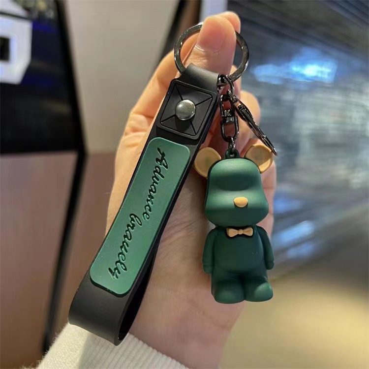 Móc khóa gấu bearbrick cao cấp dễ thương nhiều màu sắc MK14 - Ladykiller