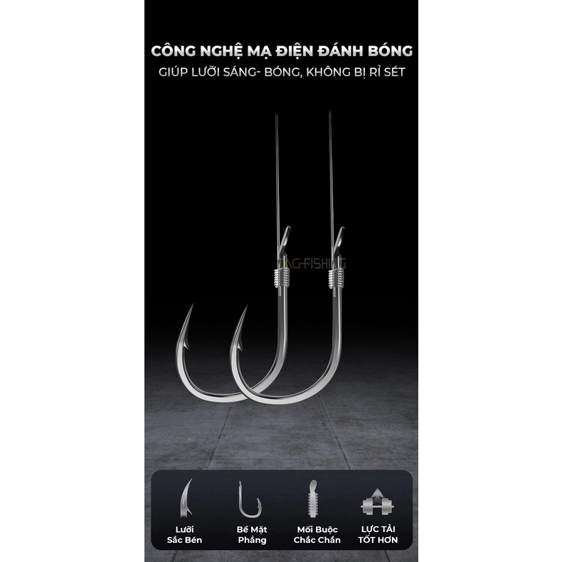 Phụ Kiện Câu Cá - Thẻo Sẵn GUF Mộc Long