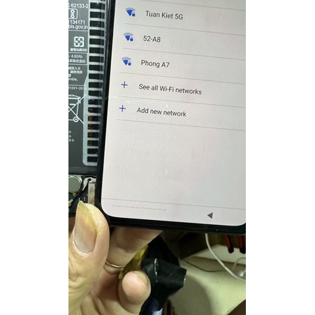 Màn hình zin bóc máy Xiaomi redmi note 10 pro 4G lưu ảnh trưng bài