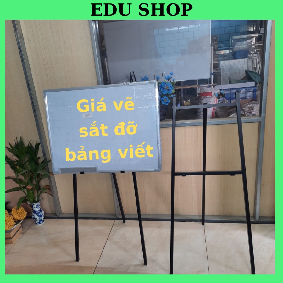 Giá vẽ tranh 1.2m và 1.3m - Giá Đỡ bảng viết bằng Sắt NÂNG hạ