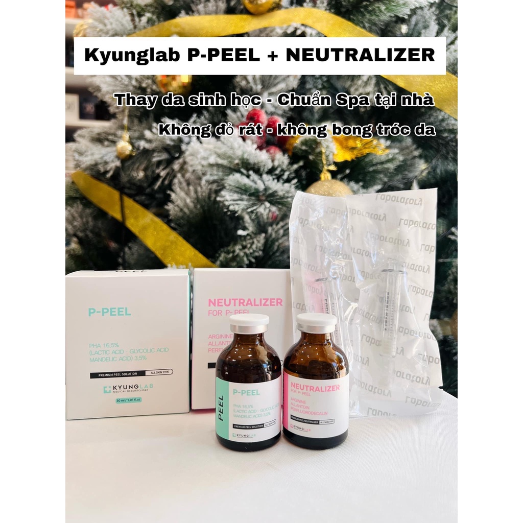 Thay Da Sinh Học KyungLab P-Peel + Neutralizer Giúp Nuôi Dưỡng Làn Da Toàn Diện