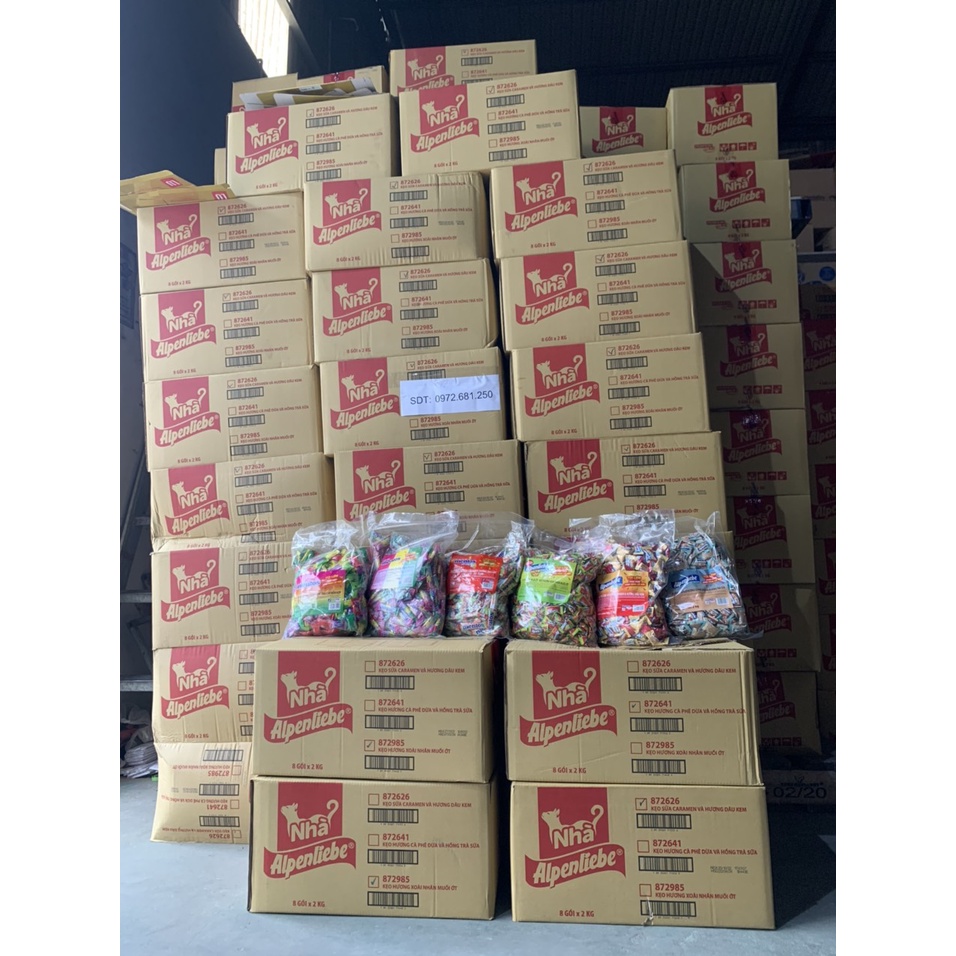 Kẹo Alpenlibe vị Cà Phê Dừa