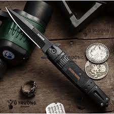 Dao Phượt gấp gọn Browning LƯỠI TRƠN - DAMACUS cắt gọt hoa quả siêu tiện lợi