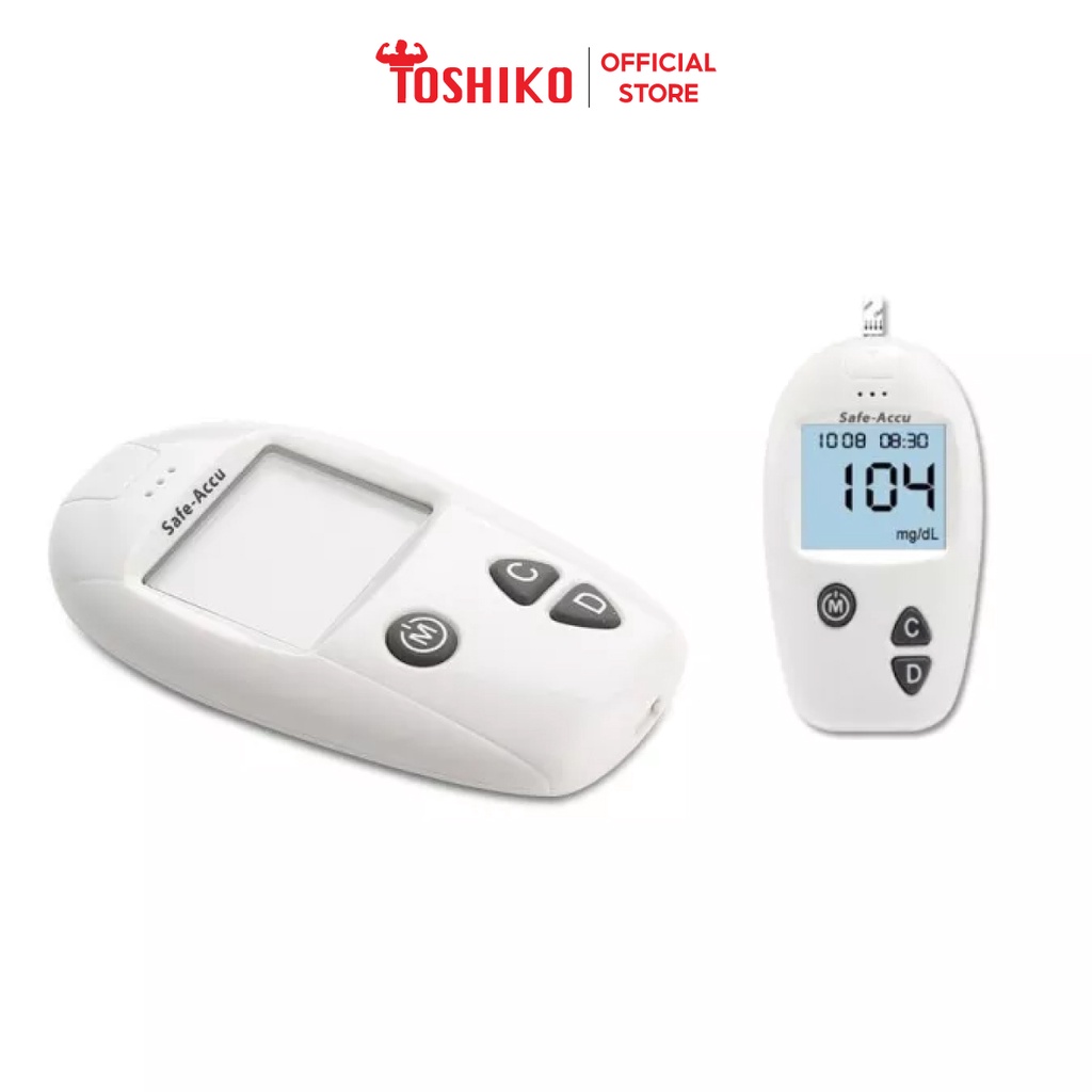 Máy đo đường huyết Toshiko giúp kiểm tra sức khỏe tại nhà