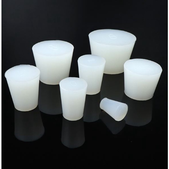 Nút silicon nút siicone đậy chai ống nghiệm cột sắc ký