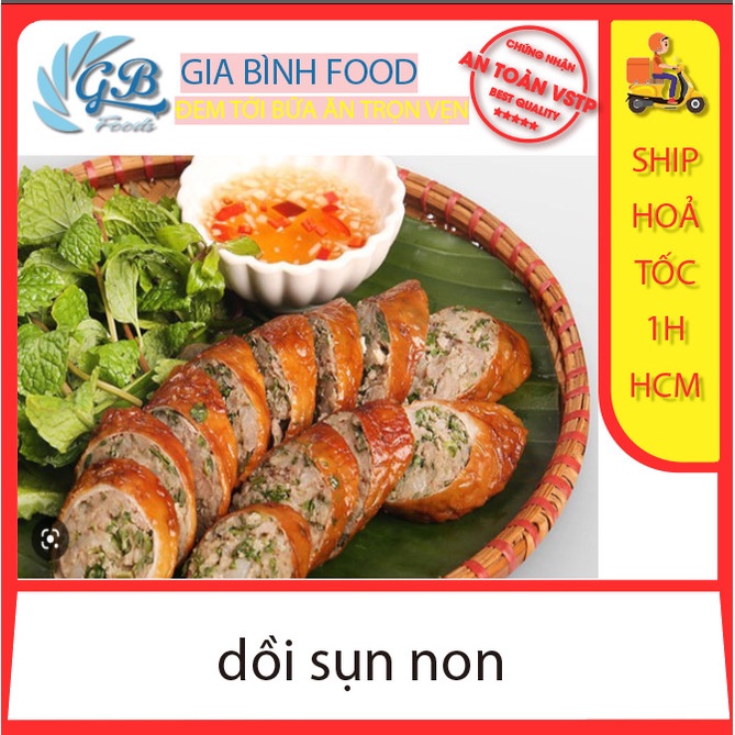 Dồi sụn món ngon dễ làm vỉ 500gr